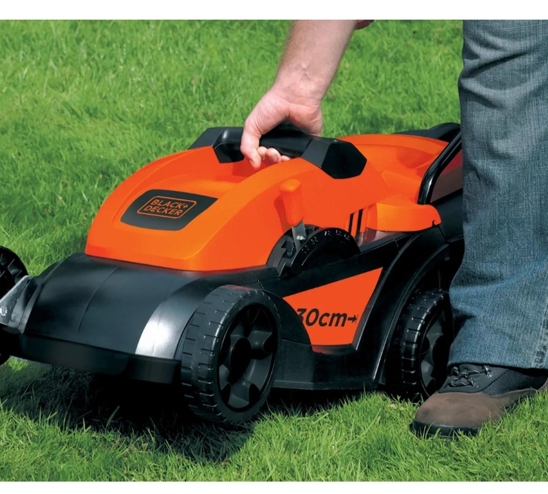 CORTADORA CESPED PODADORA PASTO 1000W GR3000 BLACK & DECKER COLOR NARANJA Y NEGRO - 4