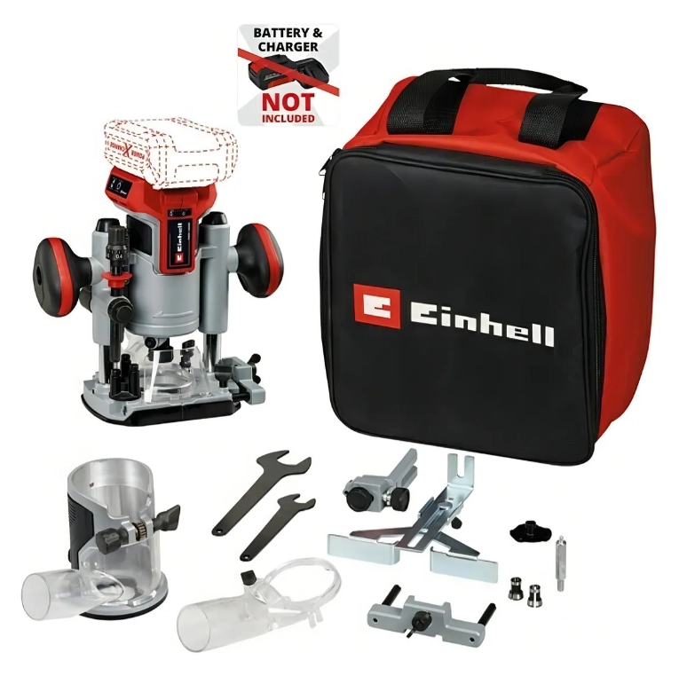 FRESADORA INALAMBRICA EINHELL TP-RO 18 SET LI BL - 2