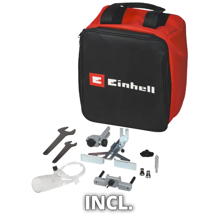 FRESADORA INALAMBRICA EINHELL TP-RO 18 SET LI BL - 7