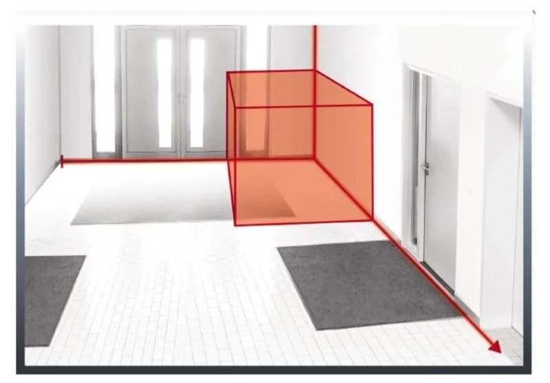 MEDIDOR DIGITAL DE DISTANCIA LASER TELEMETRO EINHELL 50 MTS - 4