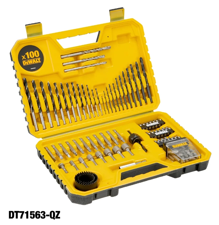SET 100 PIEZAS TALADRAR Y ATORNILLAR DEWALT DT71563-QZ - 2
