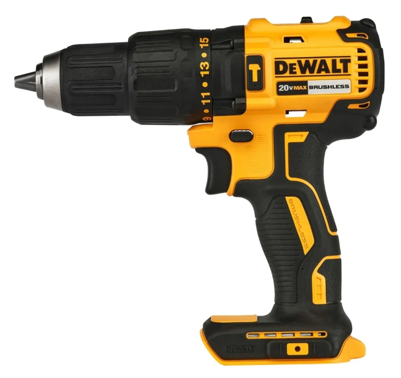 TALADRO PERCUTOR INALAMBRICO 1/2 DEWALT DCD7781B-B3 COLOR AMARILLO/NEGRO - 5
