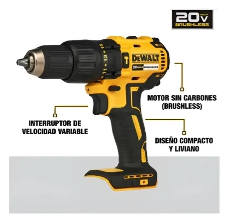 KIT TALADRO PERC/ATORN 1/2 DEWALT DCD7781D2B2+2BAT + 1BAT5.0 - 3