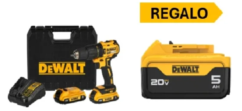 KIT TALADRO PERC/ATORN 1/2 DEWALT DCD7781D2B2+2BAT + 1BAT5.0 - 4