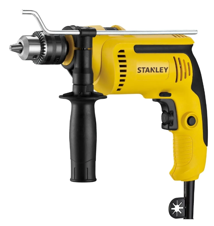 TALADRO PERCUTOR 700W + SET 18 ACC. STANLEY SDH700KV-B2C COLOR AMARILLO - 3