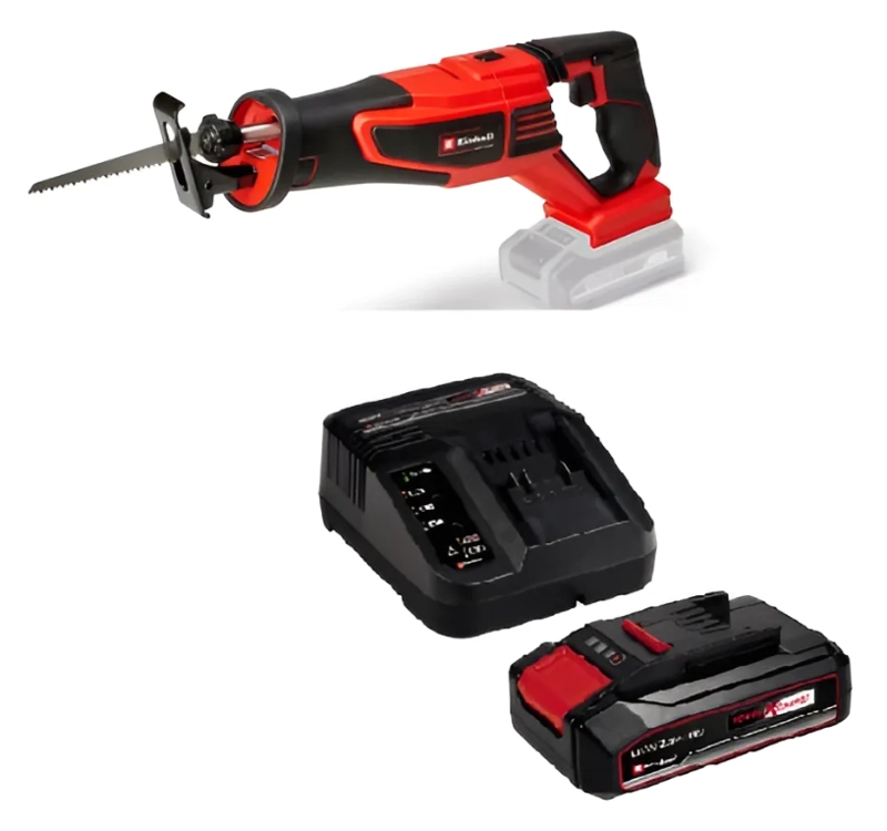 SIERRA SABLE ELE CTRICA EINHELL TE-AP 18/28 LI + 1 KIT BAT2.5 - 1