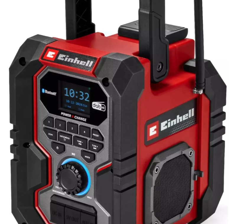 RADIO INALAMBRICA TE-CR 18 LI DAB+/FM/BT - SOLO EINHELL - 4