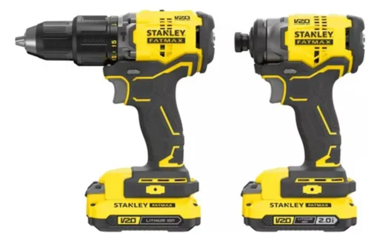 COMBO STANLEY SBDI461D2S ATORNILLADOR + TALADRO PERCUTOR + 2 - 3