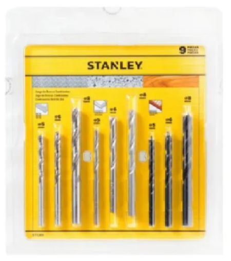 KIT STANLEY TALADRO PERC. SDH600 13MM + SET 9 BROCAS ST5309 - 3