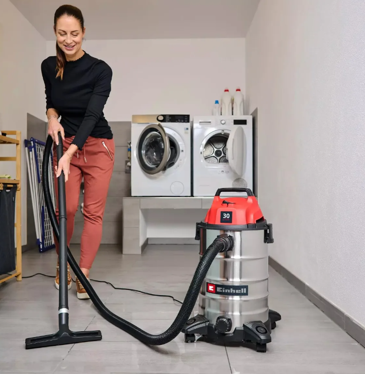 ASPIRADORA ELE CTRICA SECO-HUMEDO TC-VC 3055 S EINHELL ROJO - 7
