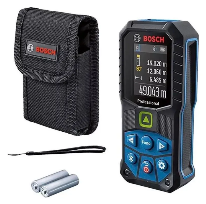 MEDIDOR LASER VERDE BOSCH GLM 50-27 CG CON BLUETOOTH - 1