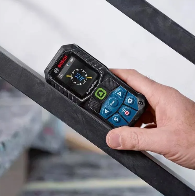MEDIDOR LASER VERDE BOSCH GLM 50-27 CG CON BLUETOOTH - 7
