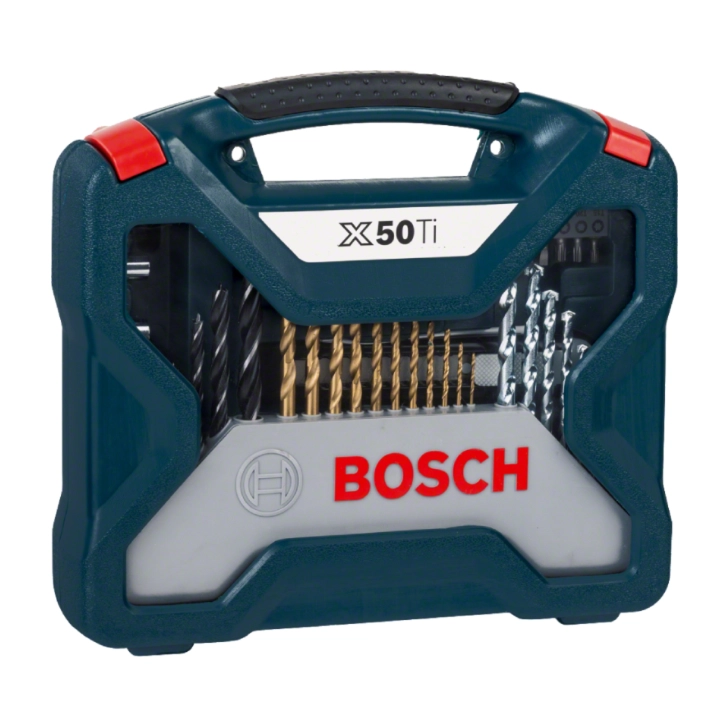 SET DE 50 PIEZAS MECHAS, PUNTAS MALETIN X LINE - BOSCH - 2