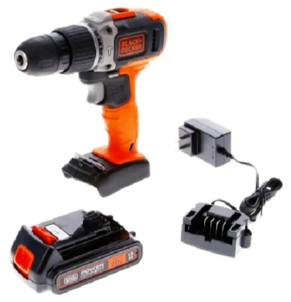KIT TALADRO PERCUTOR + ATORNILLADOR 20V MAX. - BLACK+DECKER - 4