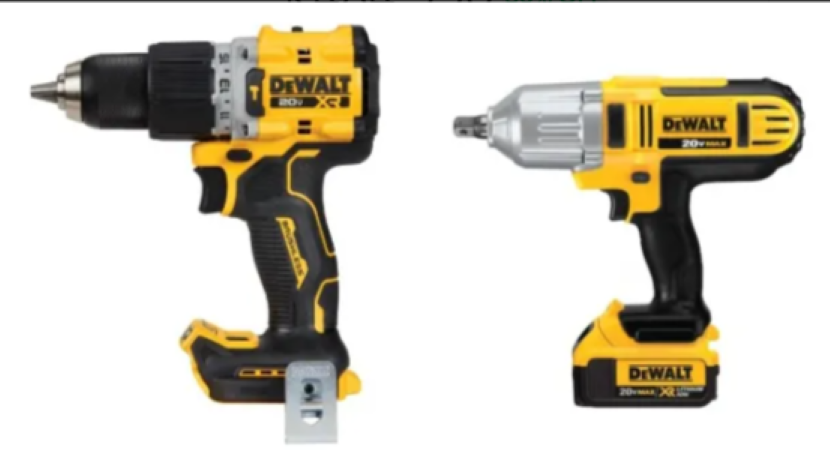KIT DEWALT DCF889M2 + DCD805B XR + 2BAT 4.0 + 1 CARG.+BOLSO - 4