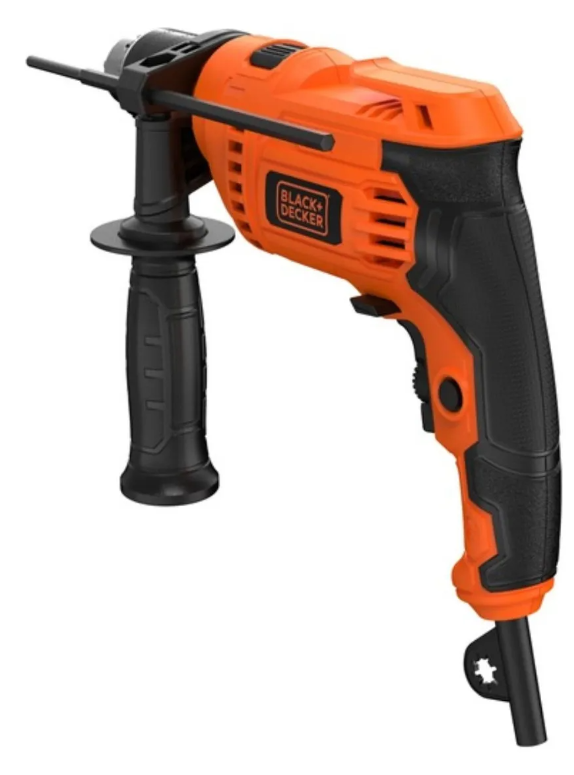 TALADRO PERCUTOR BLACK+DECKER BED713650 13MM 650W COLOR NARANJA OSCURO FRECUENCIA 50HZ - 4