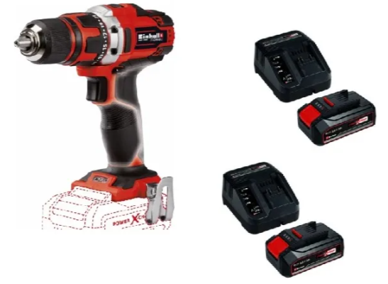KIT EINHELL TAL.ATORN+ATORN.IMPACTO+2 BAT 2.5+2 CARG+1 BOLSO - 4