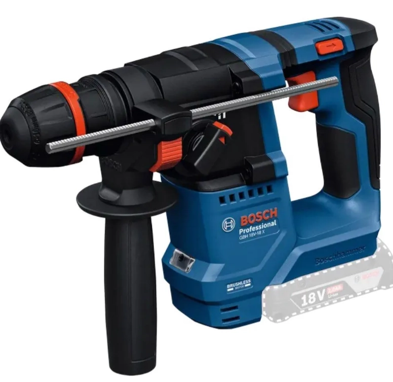 MARTILLO PERFORADOR BOSCH GBH 18X 1.5J SIN BATERIA - 1