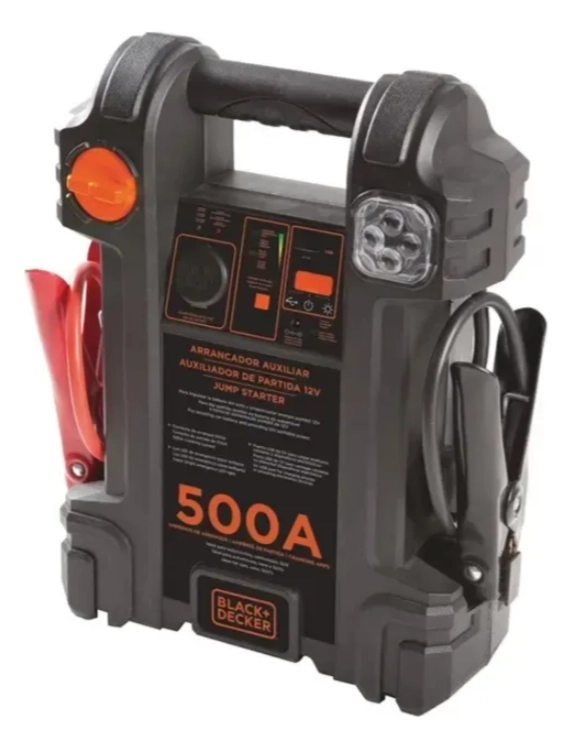 KIT ARRANCADOR AUTO 500AMP+ASPIRADORA AUTO 12V BLACK&DECKER - 2