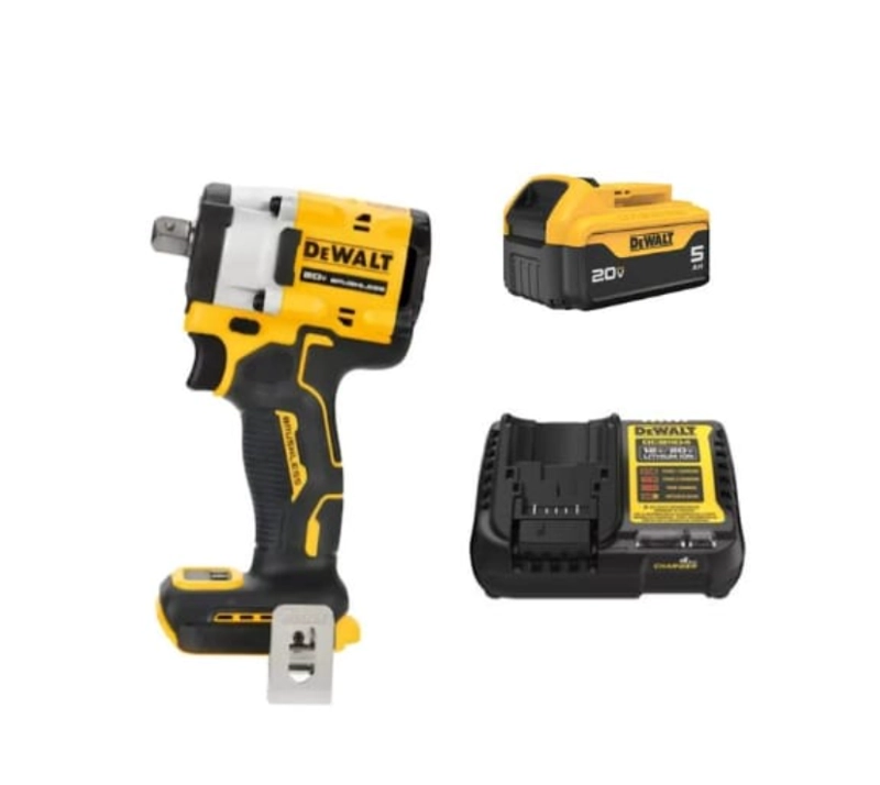 KIT ATORNILLADOR DE IMPACTO COMPACTO DCF922B, CARGADOR DCB1104 Y BATERIA XR DE 20V MAX DE 5,0 AH - 1