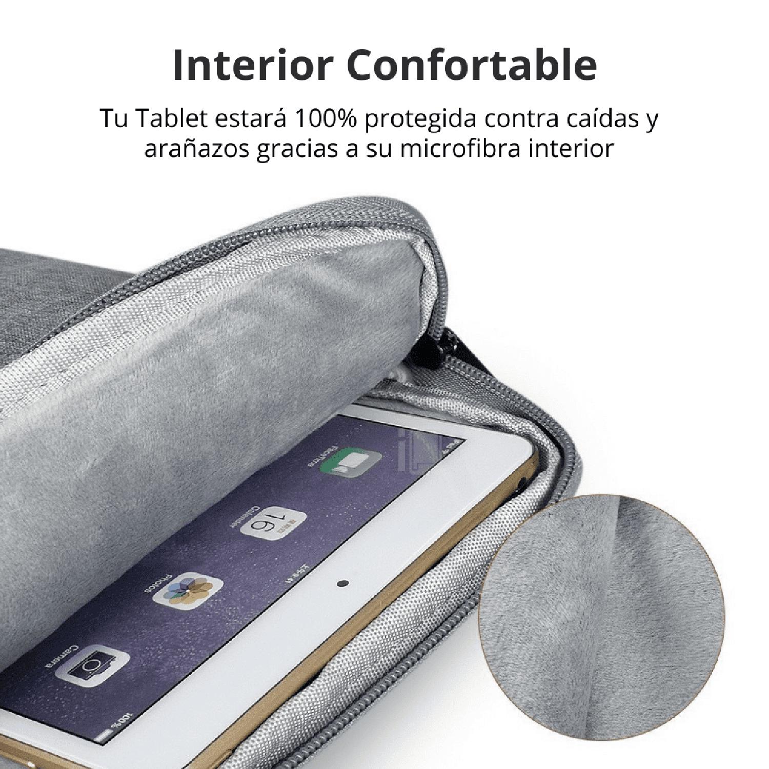 FUNDA PARA TABLET 11 PULGADAS MICROFIBRA REPELENTE AL AGUA - 3
