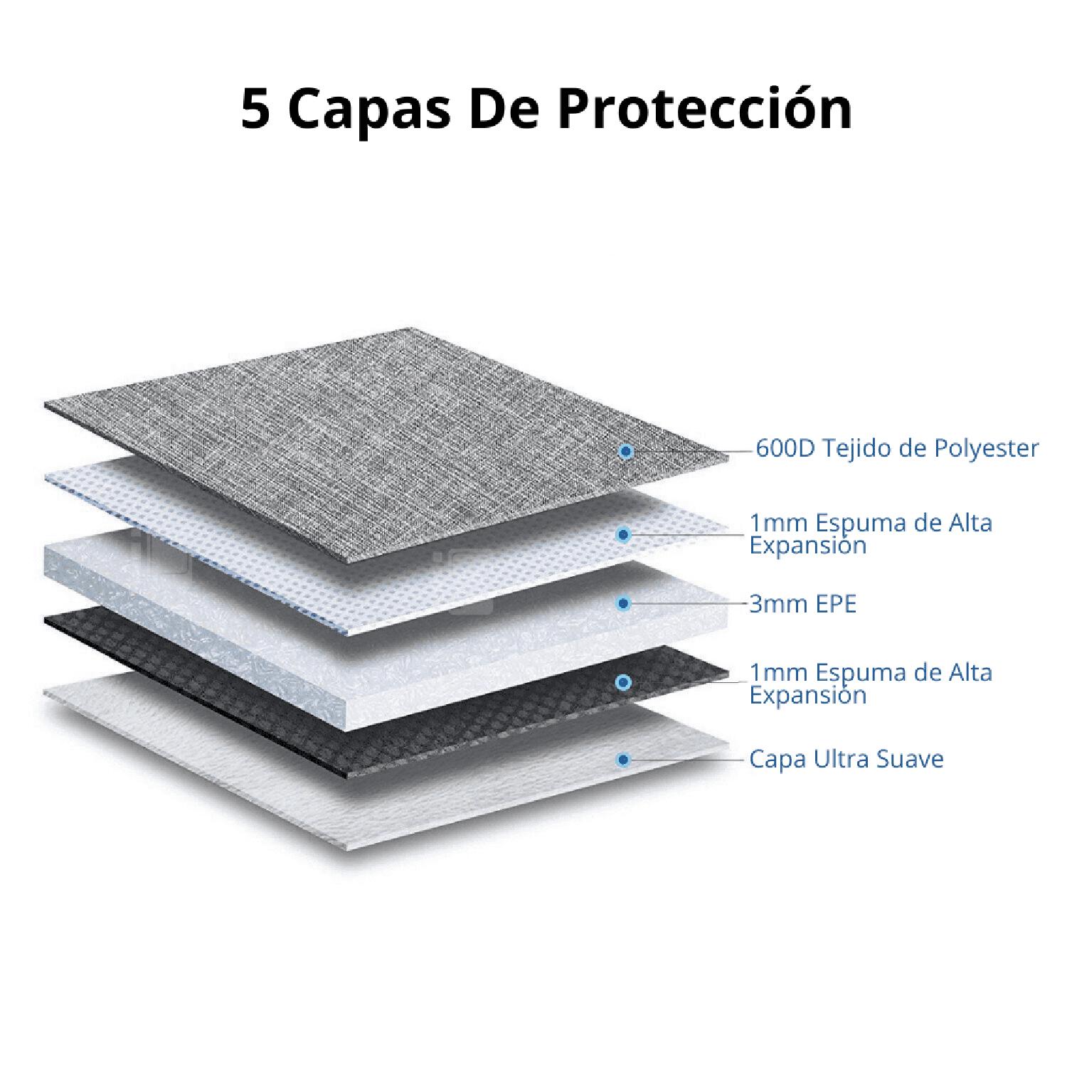 FUNDA PARA TABLET 11 PULGADAS MICROFIBRA REPELENTE AL AGUA - 6