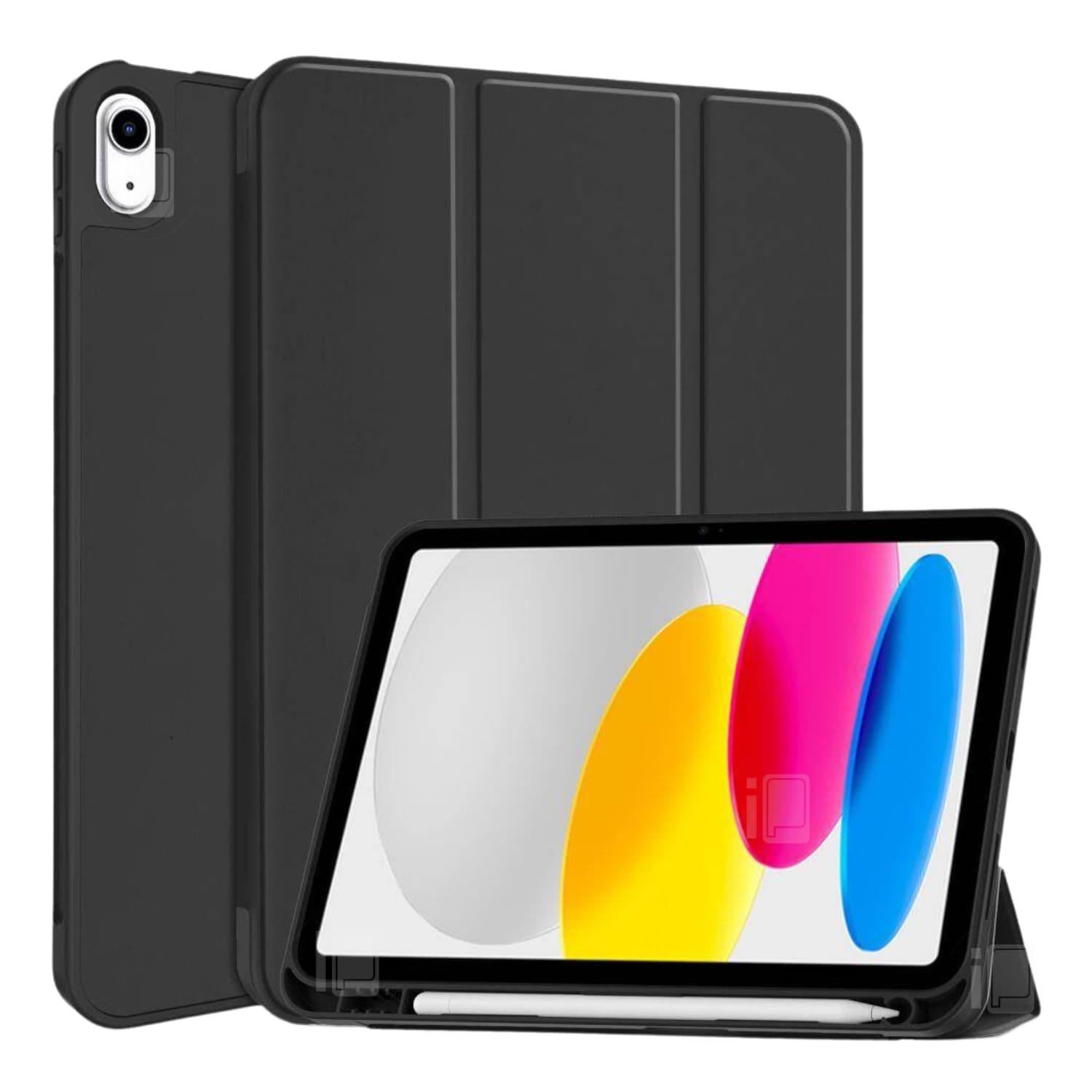 FUNDA PARA IPAD 10 GENERACIÓN (10.9) CON RANURA LÁPIZ PENCIL - 1