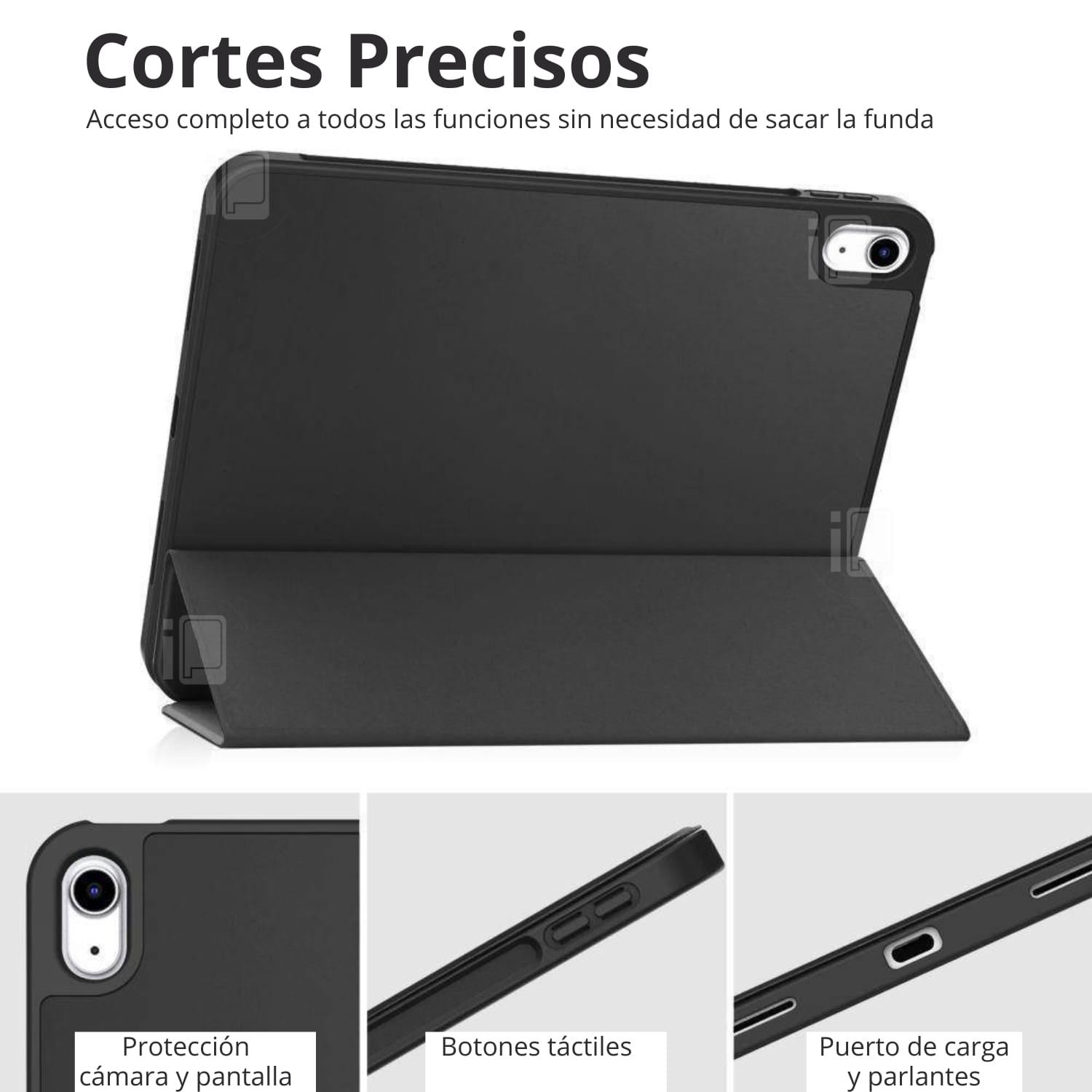 FUNDA PARA IPAD 10 GENERACIÓN (10.9) CON RANURA LÁPIZ PENCIL - 3