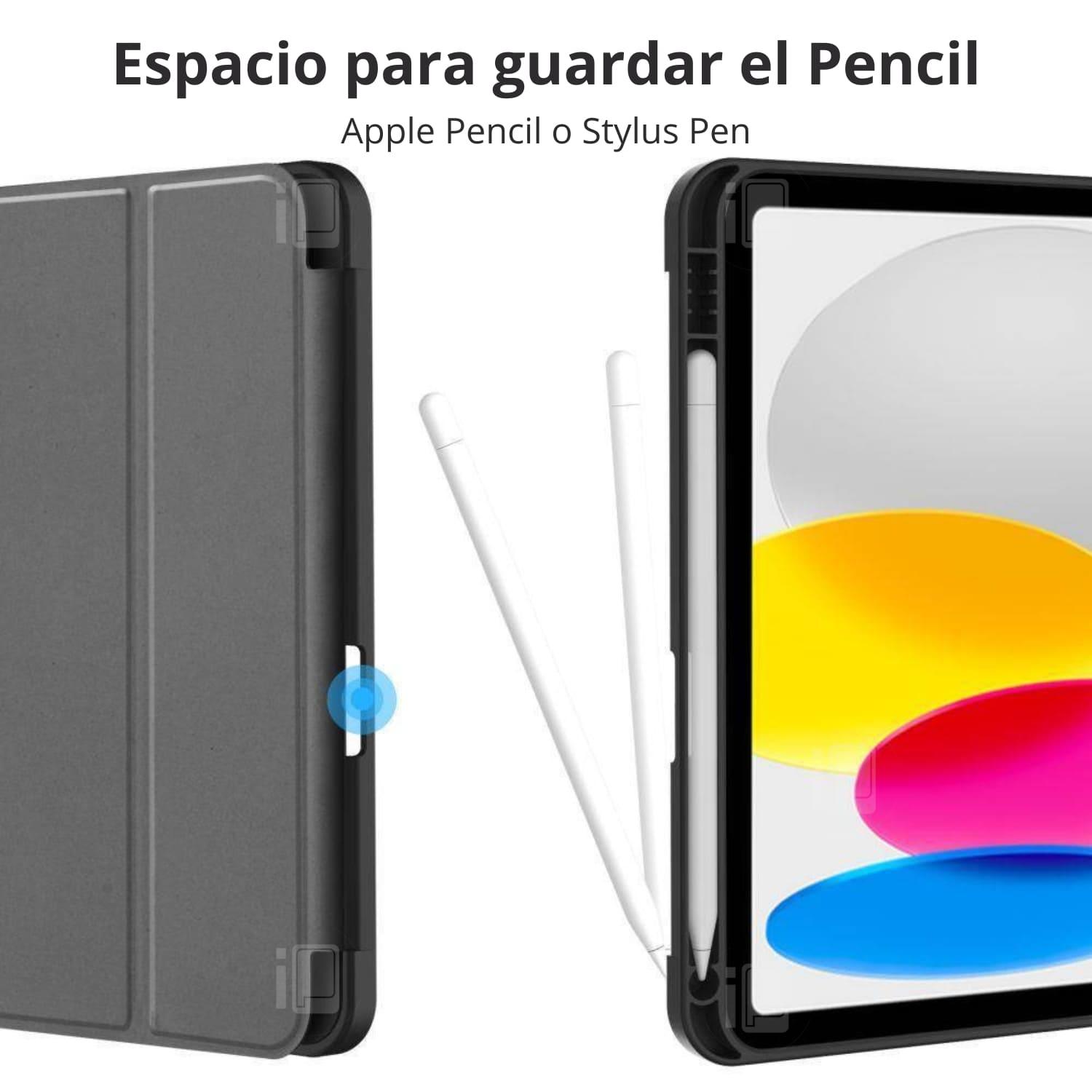 FUNDA PARA IPAD 10 GENERACIÓN (10.9) CON RANURA LÁPIZ PENCIL - 5