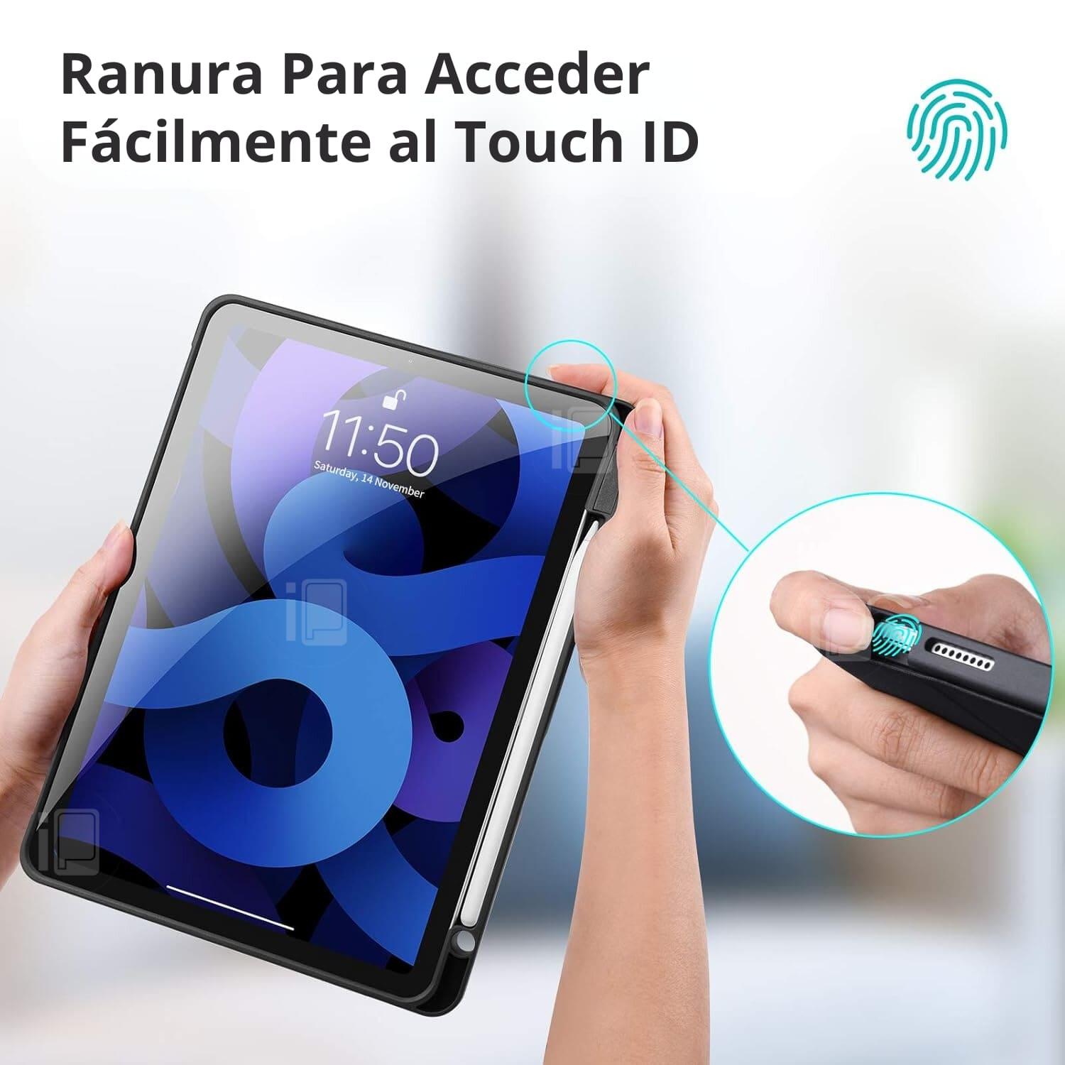 FUNDA PARA IPAD AIR 13 (M2) RANURA LÁPIZ CARGA MAGNÉTICA - 3