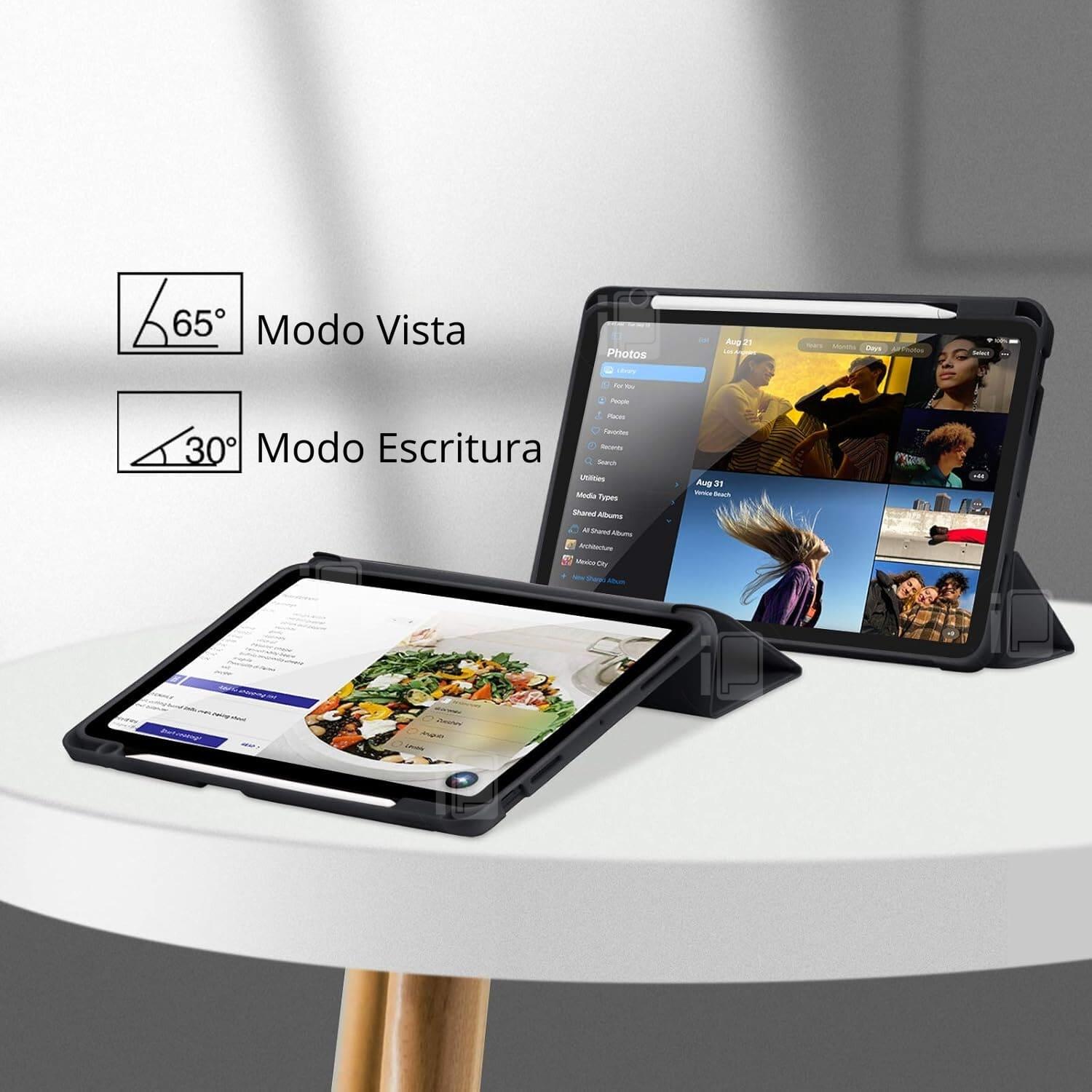 FUNDA PARA IPAD AIR 13 (M2) RANURA LÁPIZ CARGA MAGNÉTICA - 5