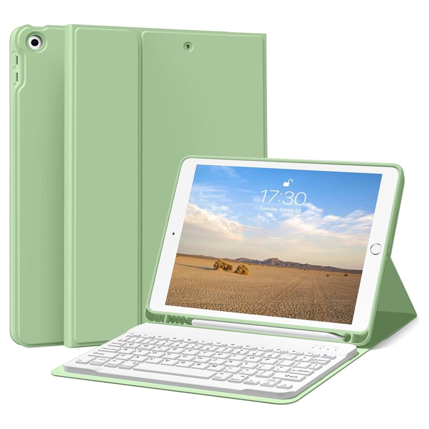 FUNDA TECLADO PARA IPAD AIR 3 GENERACIÓN (10.5) RANURA LÁPIZ - 1