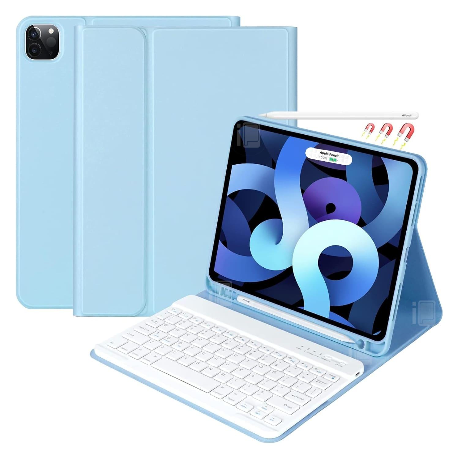 FUNDA TECLADO PARA IPAD PRO 11 (1 Y 2 GEN.) CON RANURA LÁPIZ - 1