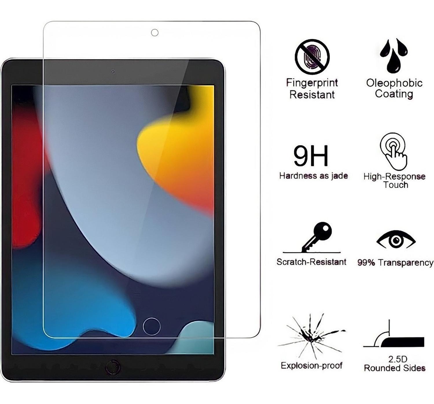 MICA DE VIDRIO TEMPLADO PARA IPAD 10.2 7/8/9 GENERACIÓN CON KIT DE INSTALACIÓN - 3