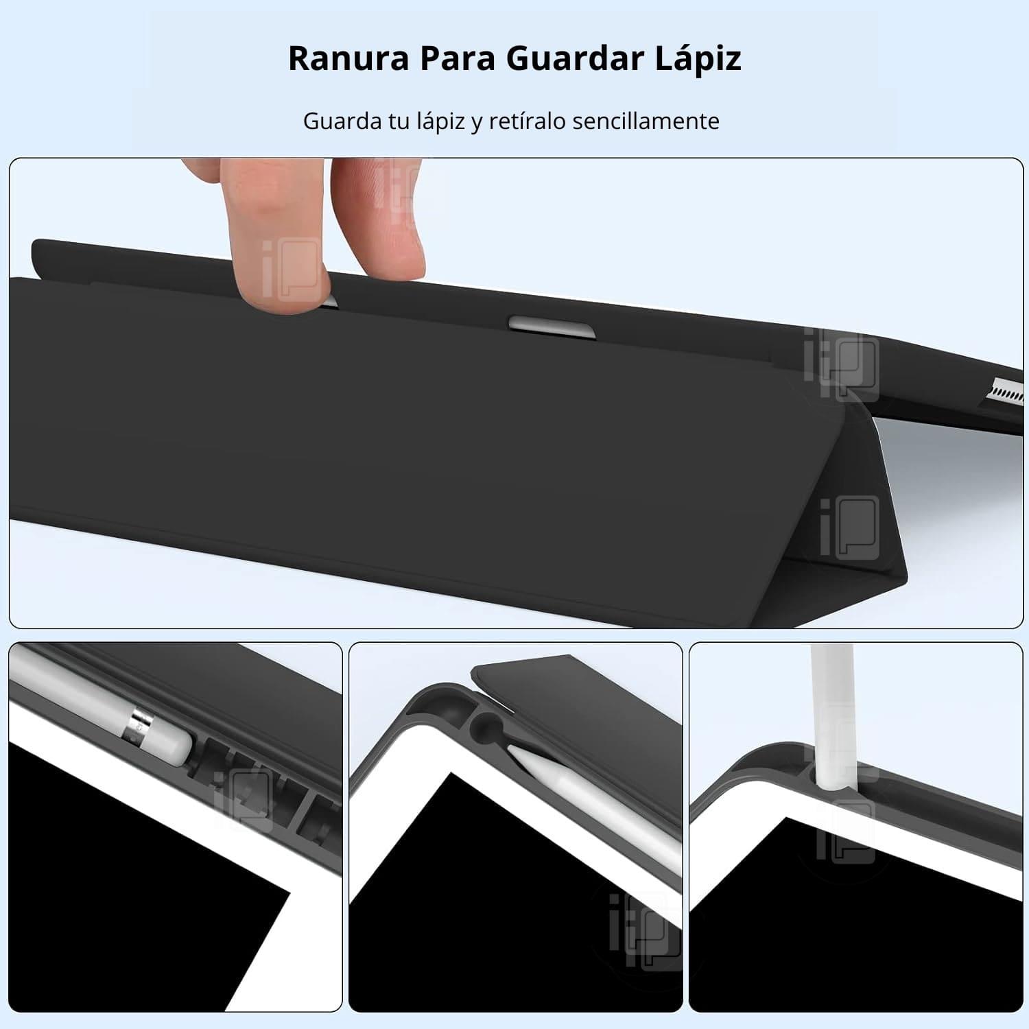FUNDA PARA IPAD 9 GENERACIÓN (10.2″) CON RANURA PARA LÁPIZ - 3