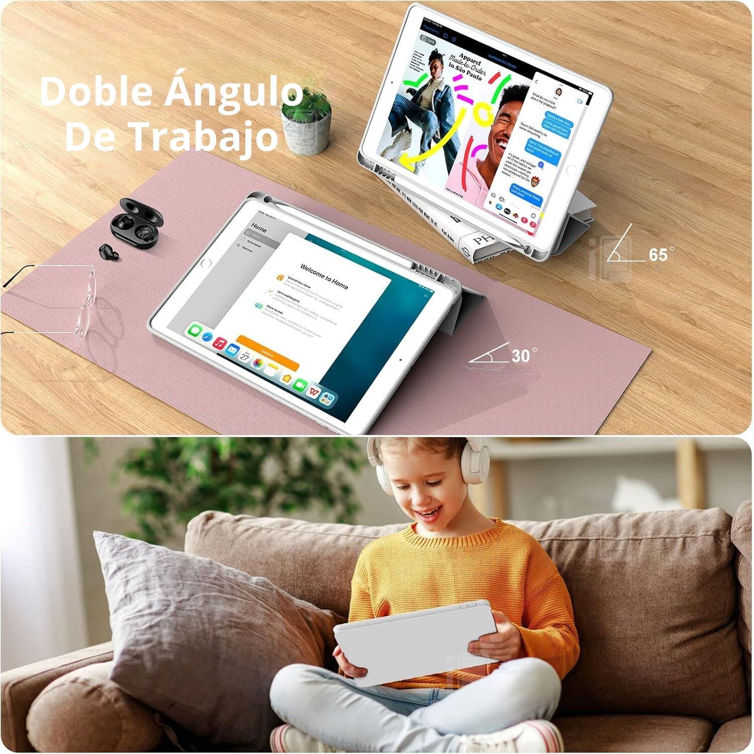 FUNDA PARA IPAD 9 GENERACIÓN (10.2″) CON RANURA PARA LÁPIZ - 5