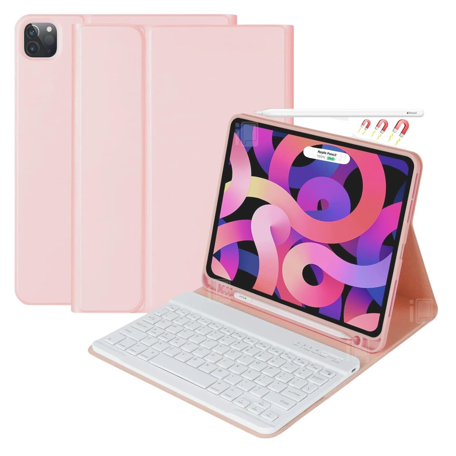 FUNDA TECLADO PARA IPAD PRO 11 PROCESADOR M1/M2 RANURA LÁPIZ - 1