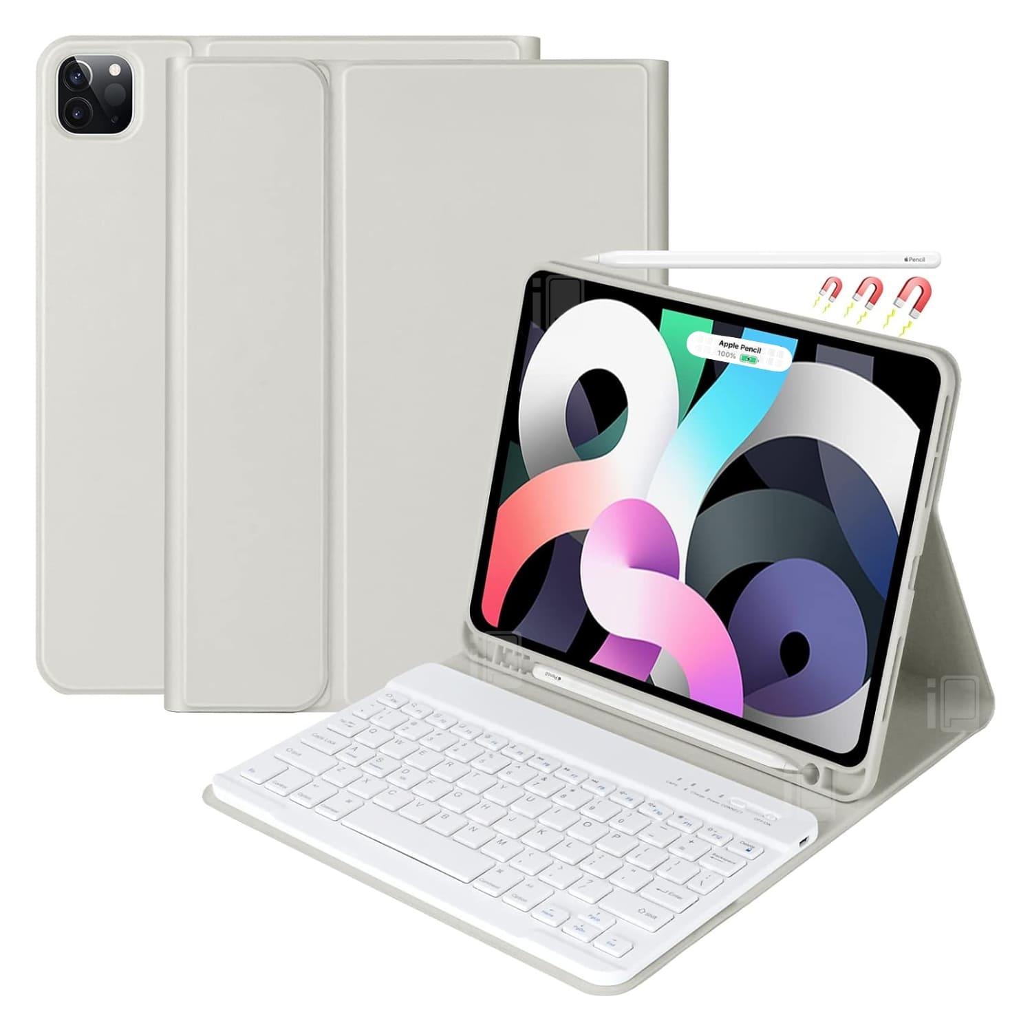 FUNDA TECLADO PARA IPAD PRO 11 PROCESADOR M1/M2 RANURA LÁPIZ - 1