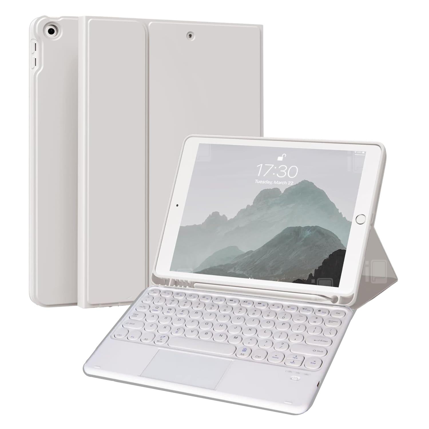 FUNDA TECLADO TOUCHPAD PARA IPAD 10.2 (7/8/9) ESPAÑOL - 1