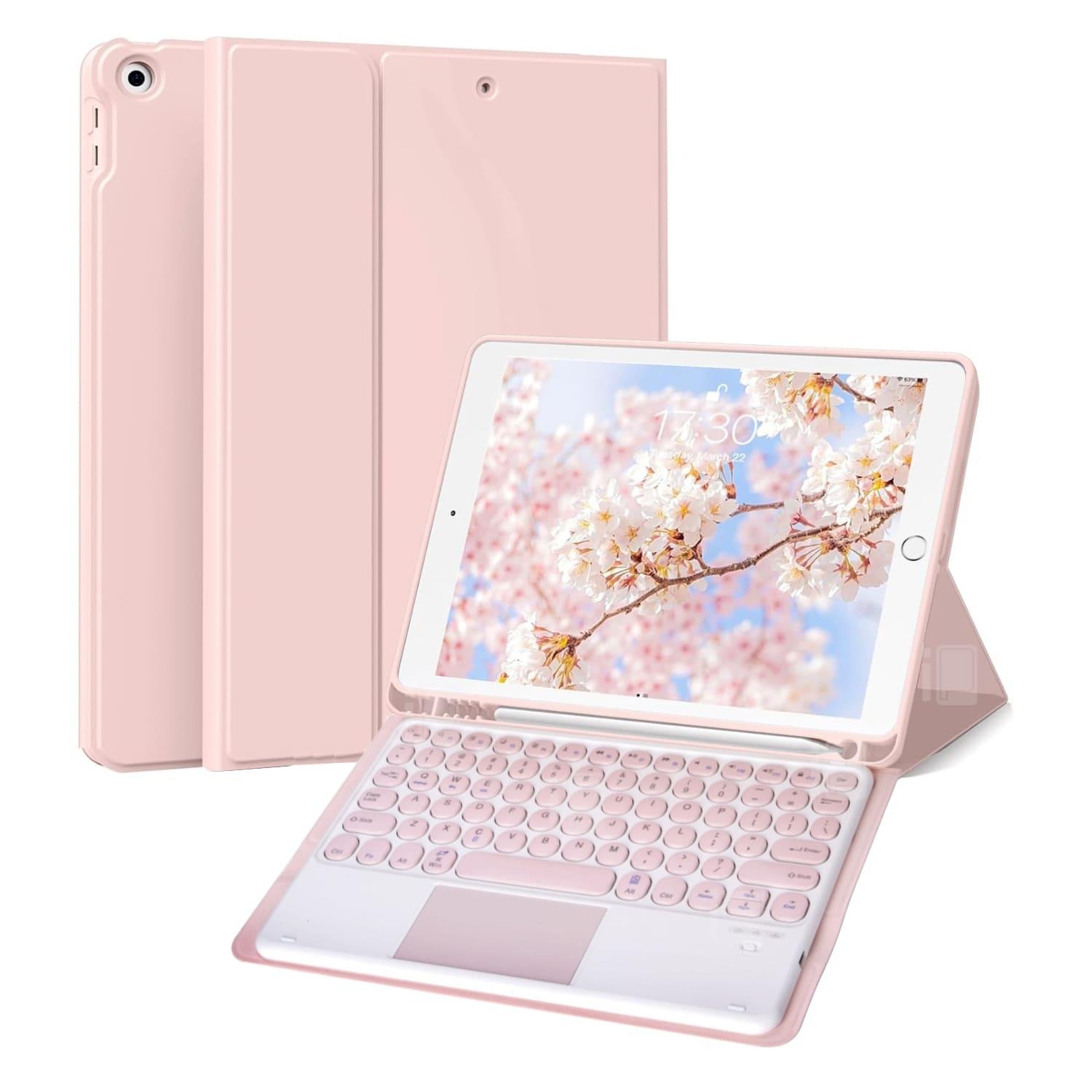 FUNDA TECLADO TOUCHPAD PARA IPAD 9.7 (5/6) ESPAÑOL - 1