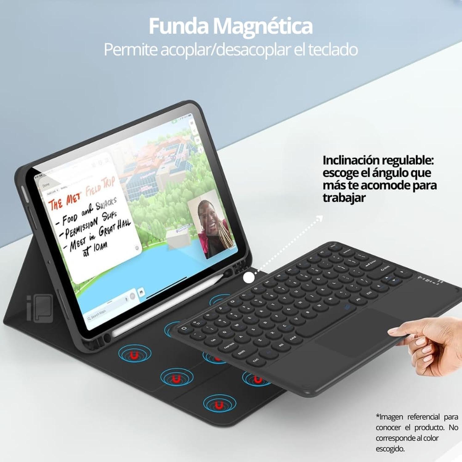FUNDA TECLADO TOUCHPAD PARA IPAD 10 GEN (10.9) - 5