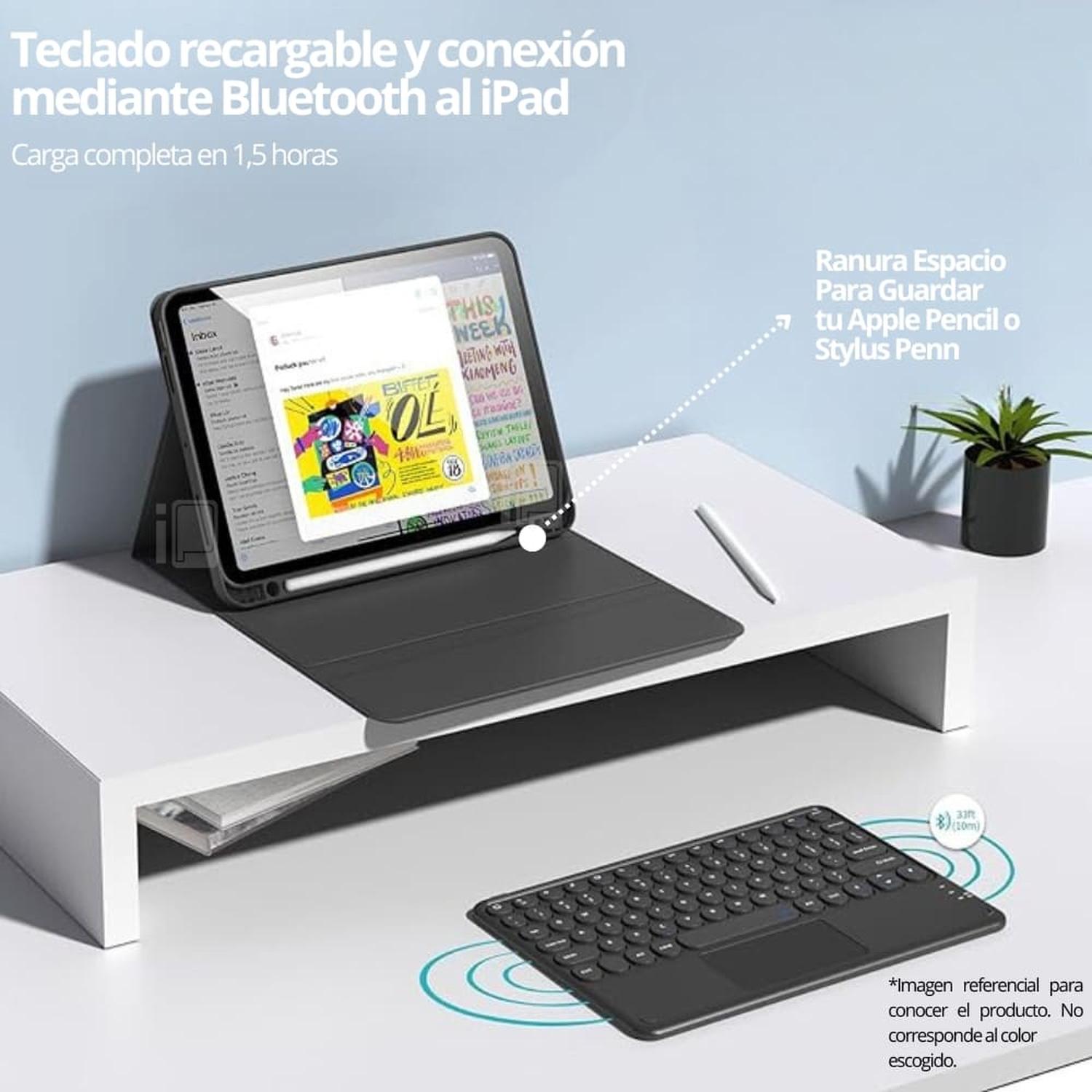 FUNDA TECLADO TOUCHPAD PARA IPAD 10 GEN (10.9) - 6
