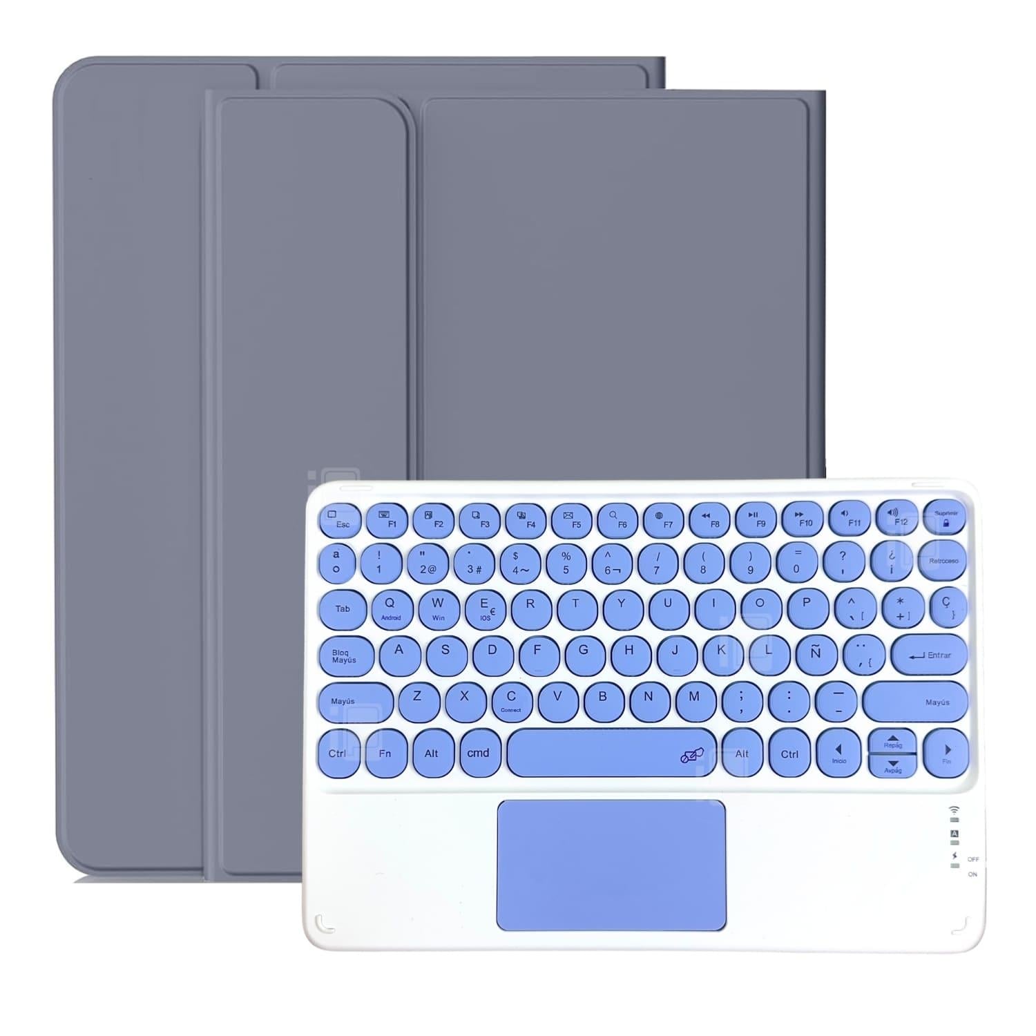 FUNDA TECLADO TOUCHPAD PARA IPAD AIR 4 Y 5 (10.9) - 1