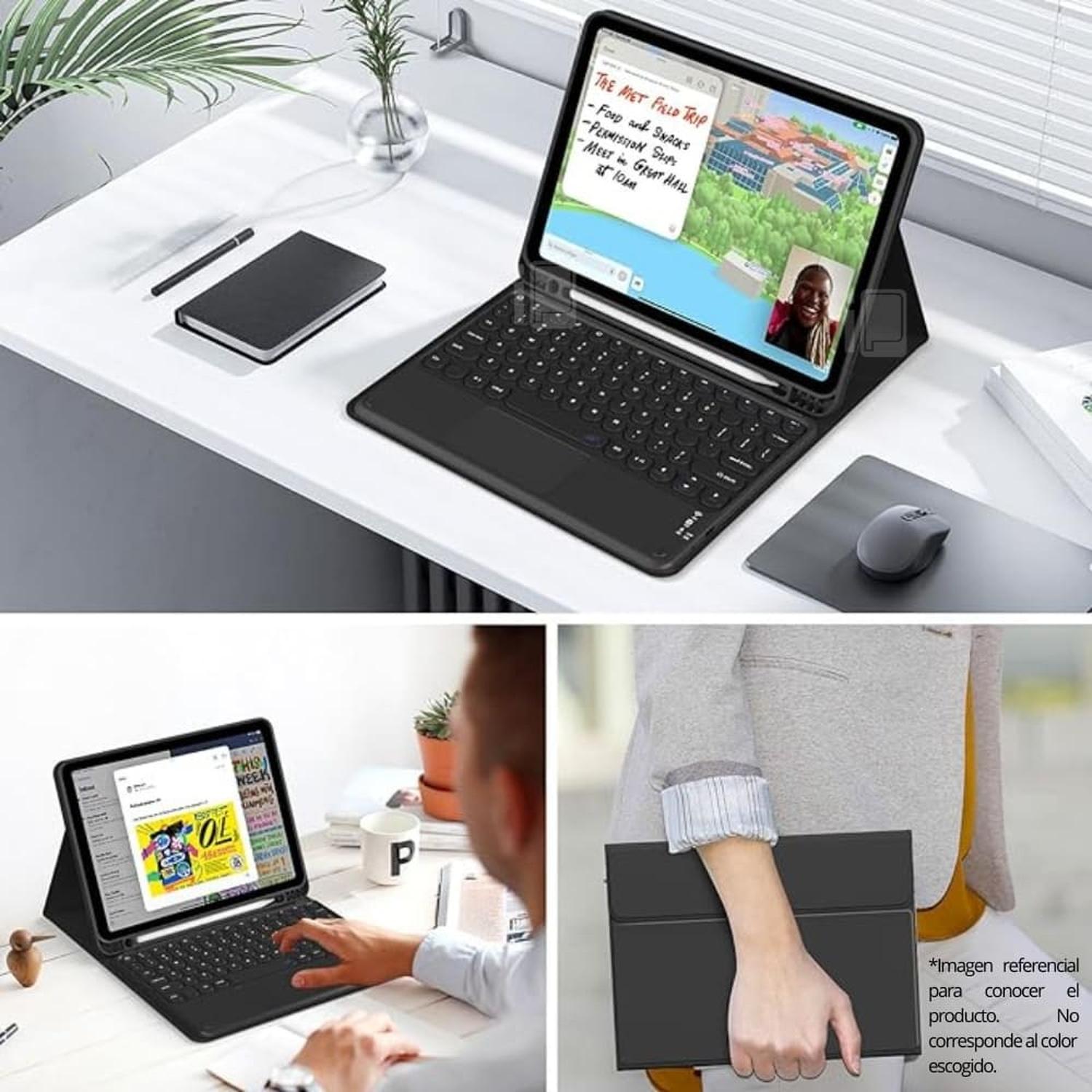 FUNDA TECLADO TOUCHPAD PARA IPAD AIR 4 Y 5 (10.9) - 6