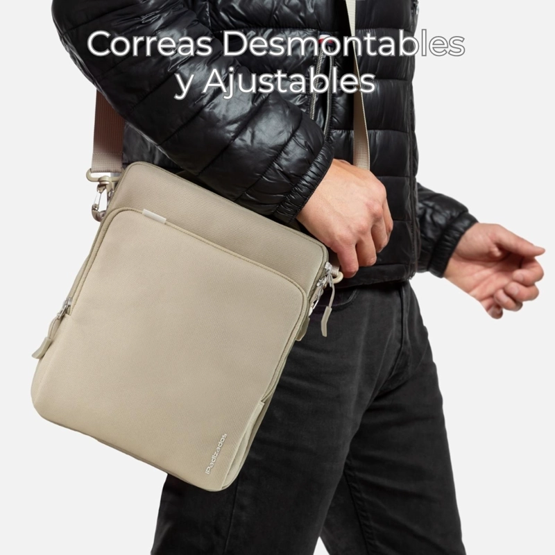 BOLSO DE HOMBRO Y MANO PARA IPAD 10.9-11” ACOLCHADO TOTAL - 6