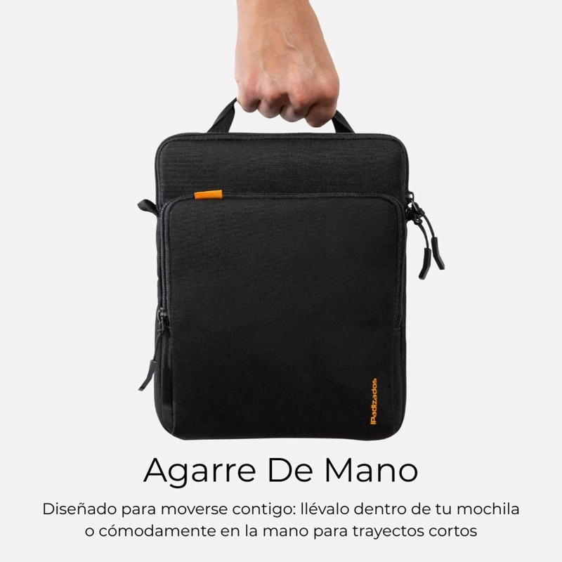 BOLSO DE HOMBRO Y MANO PARA IPAD 10.9-11” ACOLCHADO TOTAL - 8