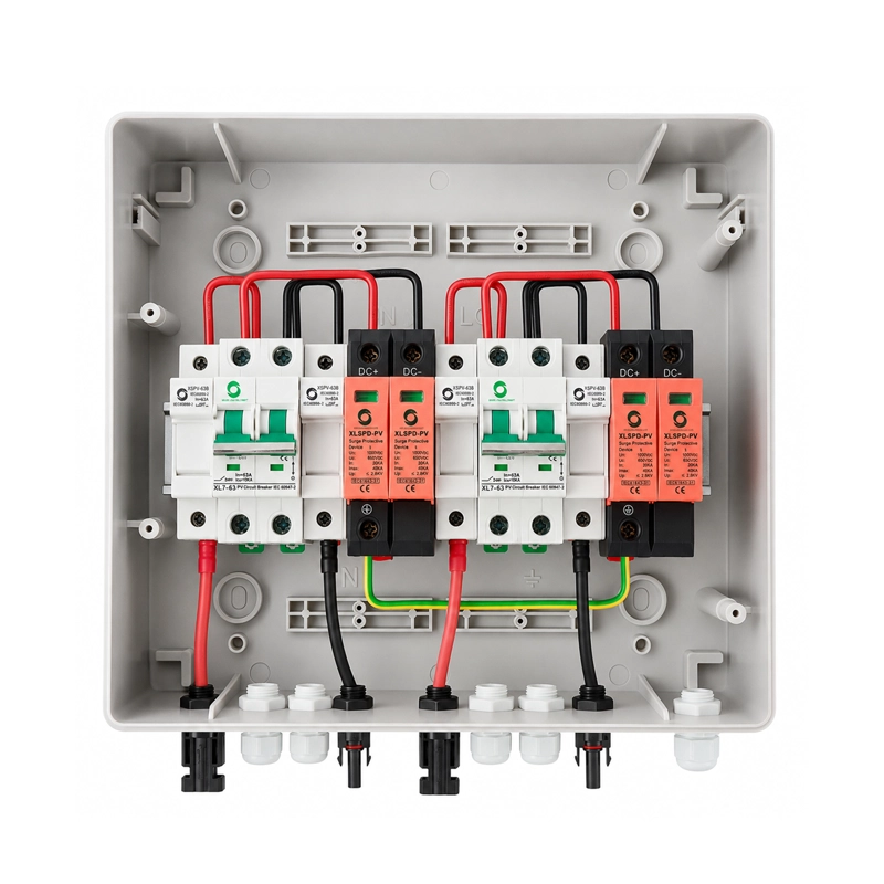 CAJA COMBINACION STRING SOLAR IP65 WSDB-PV 2/2 32A 600V - 3