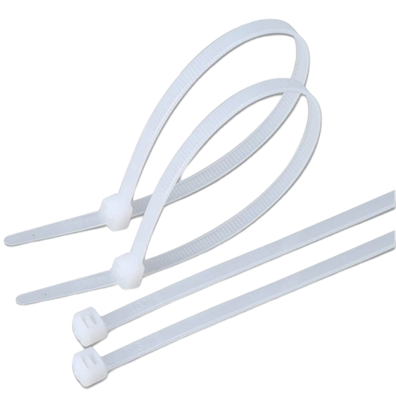 AMARRA CABLE PLASTICA 5X500MM BLANCO SET 100 UNIDADES - 2