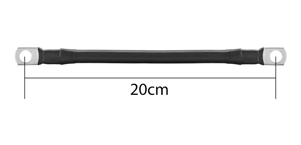 CABLE PARA BATERÍA 20CM SECCIÓN 35MM2 BATERÍA EN SERIE - 3