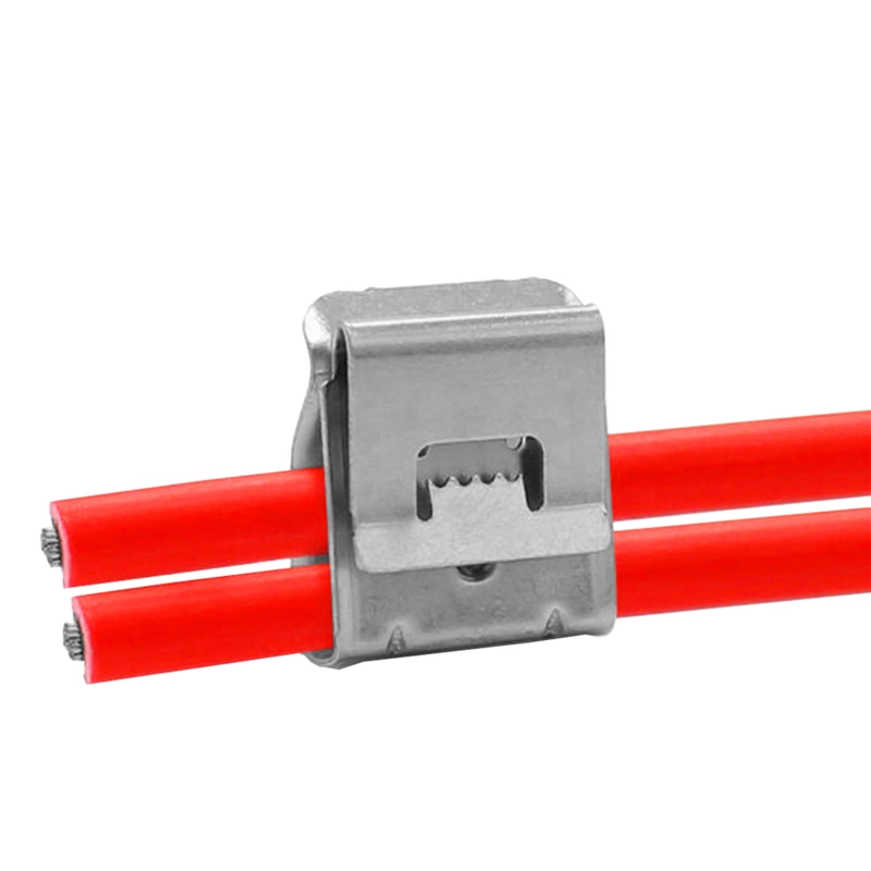 SET X10 CLIPS CABLES SOLIOT ACERO INOXIDABLE 2.5-6MM² - 1